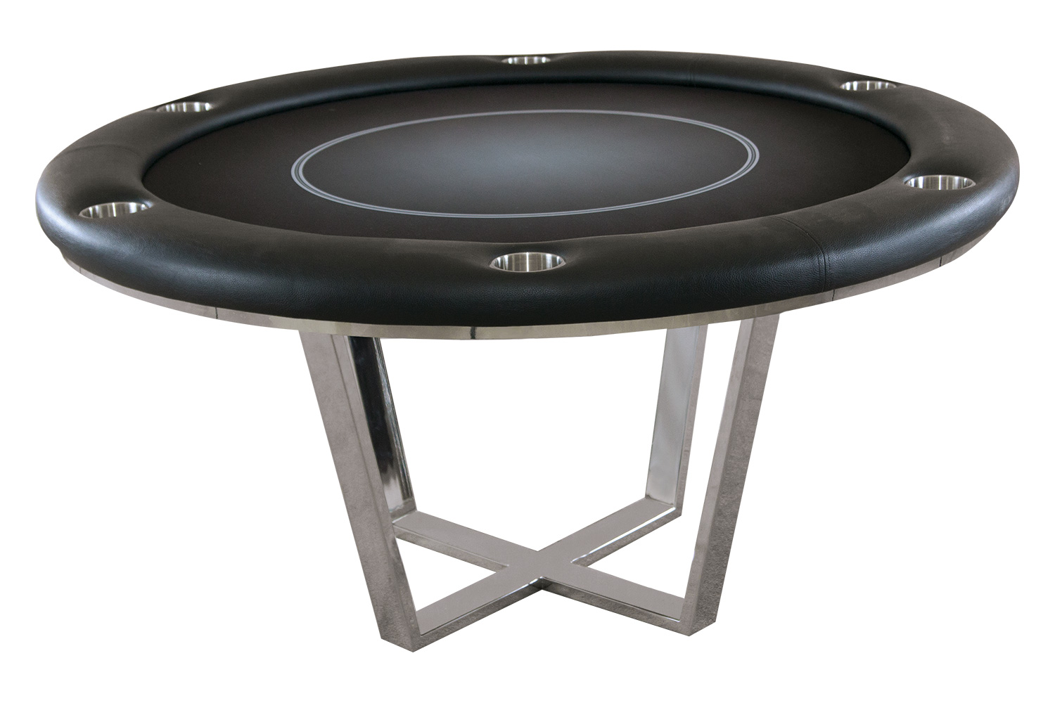 Round Poker Table with 4 matching chairs Pharaoh USA