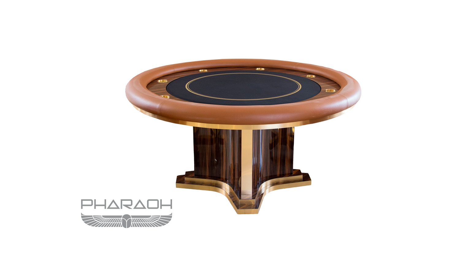 Luxor Round Poker Table
